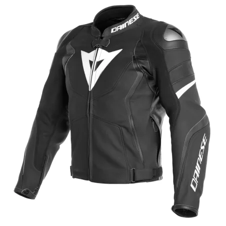 CHAQUETA DAINESE AVRO 4 BLACK-MATT / BLACK-MATT / WHITE