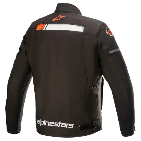CHAQUETA ALPINESTARS T-SPS IGNITION WATERPROOF BLACK / RED FLUO