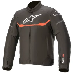 CHAQUETA ALPINESTARS T-SPS WATERPROOF BLACK / RED FLUO