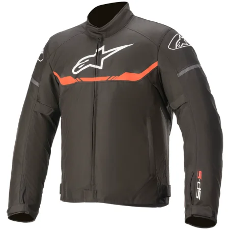 CHAQUETA ALPINESTARS T-SPS WATERPROOF BLACK / RED FLUO