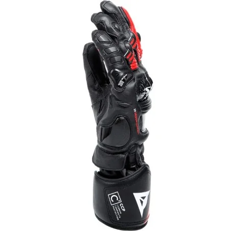 copy of GUANTES DAINESE CARBON 4 LONG MUJER BLACK / WHITE / FLUO-RED
