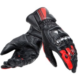 copy of GUANTES DAINESE CARBON 4 LONG MUJER BLACK / WHITE / FLUO-RED