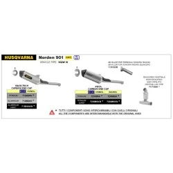 copy of KOMPLETTE ARROW VOLL TITANIUM YAMAHA R1 17-21 2