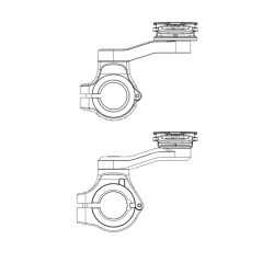 Soporte para smartphone moto QUAD LOCK soporte para manillar 2
