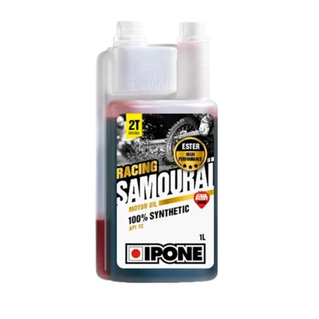 Aceite Moto Ipone Samourai Racing 2T Fresa 1L