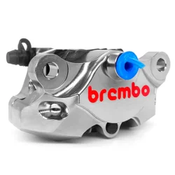 PINZA DE FRENO TRASERA RACING BREMBO P2 34 CNC NIQUELADA DUCATI REF 120A44140