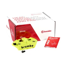 copy of PINZA DE FRENO TRASERA RACING BREMBO P2 34 CNC NIQUELADA DUCATI 2