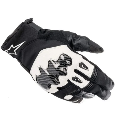 GUANTES ALPINESTARS SMX-1 WATERPROOF BLACK / WHITE