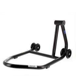 copy of Caballete monobrazo izquierdo BIHR Home Track color negro mate y ruedas amarillas