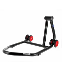 copy of Caballete monobrazo izquierdo BIHR Home Track color negro mate y ruedas amarillas 2