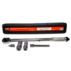 Llave dinamométrica kit 210 Nm 1/2 incl. accesorios