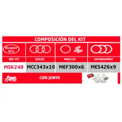 copy of Kit Embrague EBC SRK APRILIA RSV-4 R/FACTORY 2009-2012 2