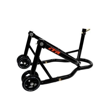 CABALLETE DELANTERO UNIVERSAL A TIJA EN HIERRO NEGRO