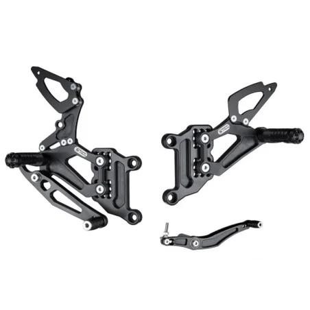 Estriberas BONAMICI RACING para YAMAHA YZF R1 2004-2006 CAMBIO INVERTIDO