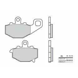Pastillas de freno sinterizadas Brembo 07KA16SP traseras