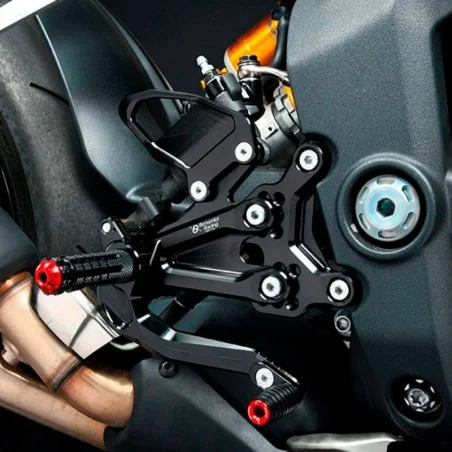 Estriberas BONAMICI RACING para TRIUMPH STREET TRIPLE 1200 RS 2021-2022