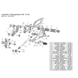 copy of BONAMICI RACING Fußrasten für YAMAHA YZF-R1/M 2015-2022 2