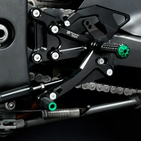Estriberas BONAMICI RACING para KAWASAKI ZX-10R 2021-2024