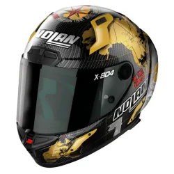 CASCO NOLAN X-804 RS ULTRA CARBON REPLICA C. CHECA CARBON / GOLD