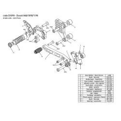 copy of BONAMICI RACING Fußrasten für DUCATI PANIGALE 899/959/1199/1299/V2 2