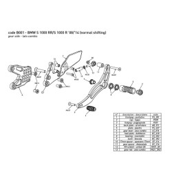 BONAMICI RACING Fußrasten für BMW 2