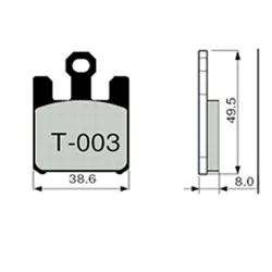 copy of Bremsbeläge ZCOO T004 EX (RACE)