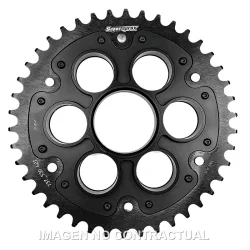 CORONA SUPERSPROX STEALTH NEGRA DUCATI 525 en 41 dientes