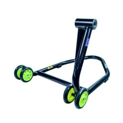 copy of Caballete monobrazo izquierdo BIHR Home Track color negro mate y ruedas amarillas
