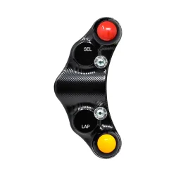 JETPRIME JP PLSR 020 Racing-Lenkerschalter links für Ducati Panigale V4/S/R 2