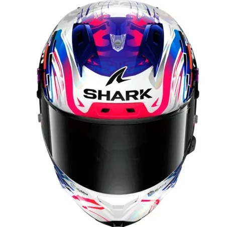 copy of HELM SHARK RACE-R PRO CARBON REPLIK LORENZO 2019 CARBON / BLAU / ROT