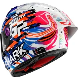 copy of HELM SHARK RACE-R PRO CARBON REPLIK LORENZO 2019 CARBON / BLAU / ROT 2