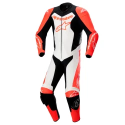 MONO ALPINESTARS GP FORCE LURV 1PC RED FLUO / WHITE / BLACK