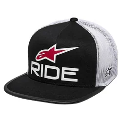 GORRA ALPINESTARS RIDE 4.0 TRUCKER BLACK / WHITE / RED