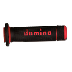 Puños Domino ATV Negro - Rojo Cerrados REF A18041C4240