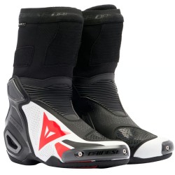 DAINESE AXIAL 2 LUFTSTIEFEL SCHWARZ / WEISS / LAVA-ROT