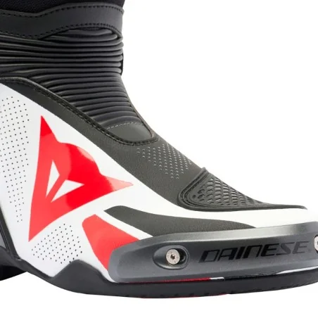 DAINESE AXIAL 2 LUFTSTIEFEL SCHWARZ / WEISS / LAVA-ROT