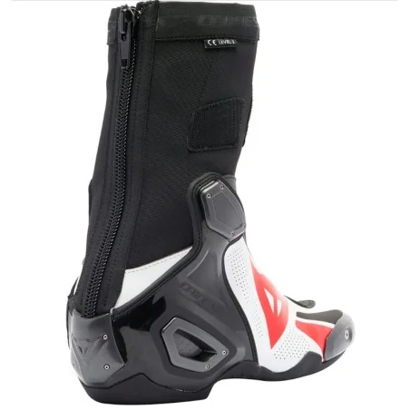 DAINESE AXIAL 2 LUFTSTIEFEL SCHWARZ / WEISS / LAVA-ROT