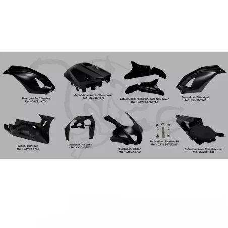 Carenado completo YAMAHA YZF-R7 2022-2024