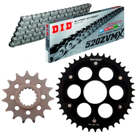 DID Super Reinforced CONVERSION Transmission Kit für MV AGUSTA F4 750 99/06 MV AGUSTA BRUTALE/S750 01/09