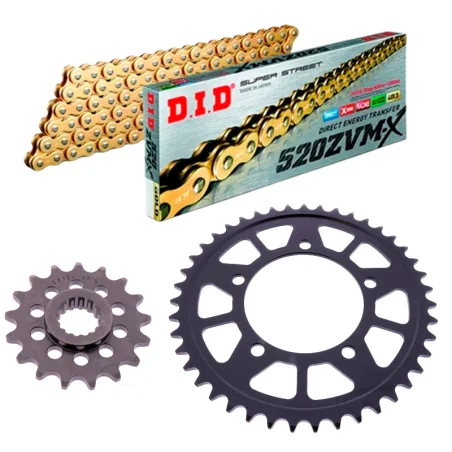 Kit de transmisión DID Super Reforzado CONVERSION para BMW S 1000 RR 2012-2018