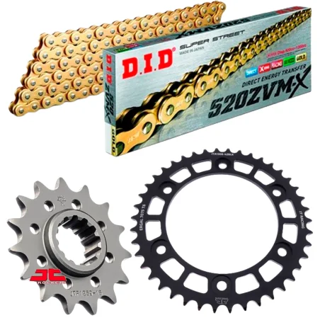 Kit de arrastre conversión 520 para HONDA CBR 1000 RR Fireblade 08-16 Fireblade ABS 10-16