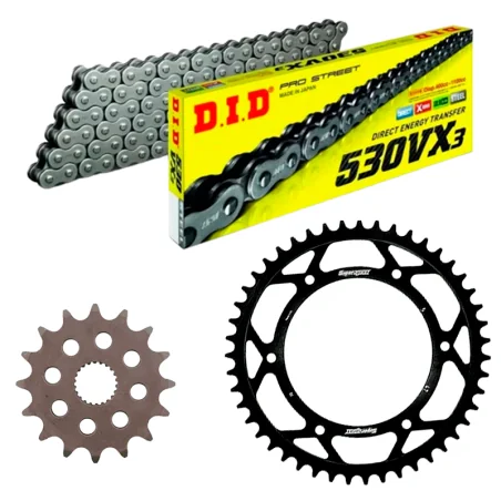 Kit de arrastre como la original cadena Reforzado para SUZUKI GSX R 1000 01-06