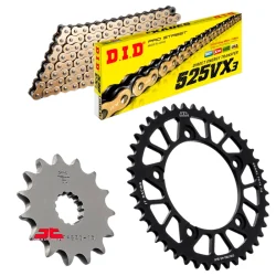 Kit de arrastre como la original cadena Reforzado para SUZUKI GSX R 600 98-00