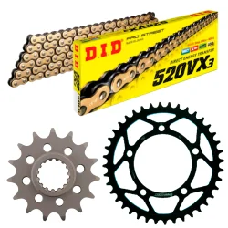 Kit de transmisión DID Reforzado para Triumph Daytona 675 06-17|Street Triple 675 07-17 2