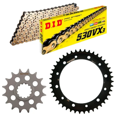 Kit de arrastre como el original cadena para HONDA VFR 750 F 90-97