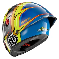 Casco SHARK Race-R PRO GP 06 TLD Cam Petersen Anthracite / Yellow / Blue 2