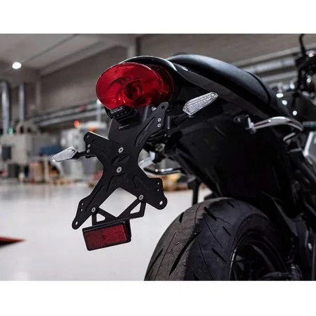 Porta matrícula EVOTECH para Kawasaki Z650 RS 2022-2024