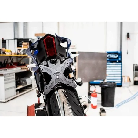 Porta matrícula EVOTECH para Yamaha R7