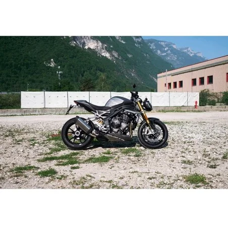 EVOTECH-Kennzeichenhalter für Triumph Speed ​​Triple RS 1200 2021-2024 PREMIUM-Version
