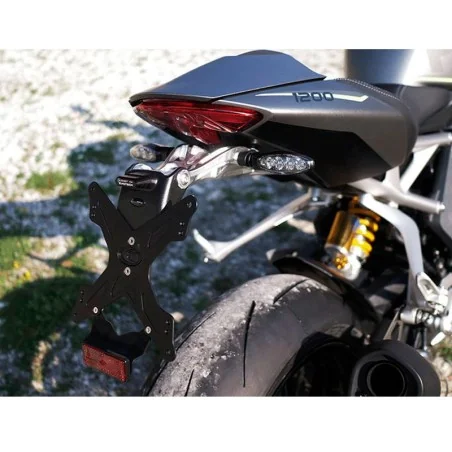 EVOTECH-Kennzeichenhalter für Triumph Speed ​​Triple RS 1200 2021-2024 PREMIUM-Version